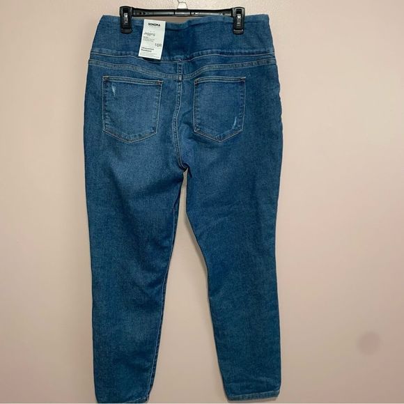 Sonoma NWT distressed jegging jeans size 16 - Picture 3 of 8